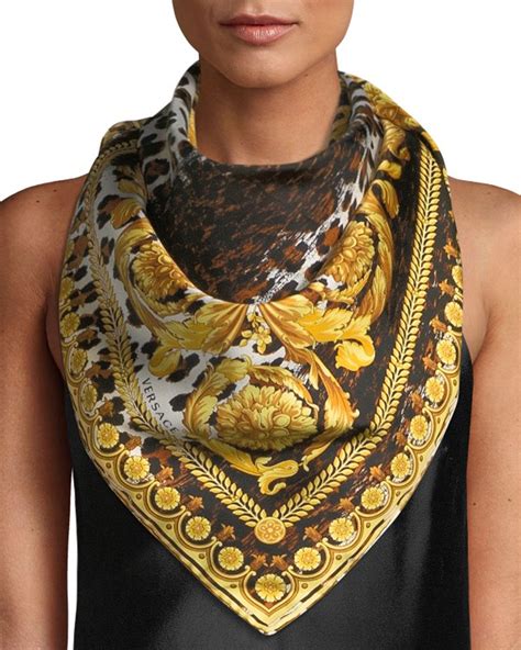 versace scard|Versace collection scarf.